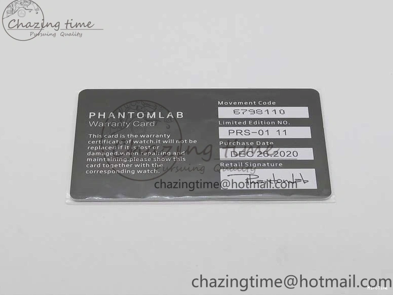 MiroTime 0123 Submariner Phantomlab Transparent KZF Best Edition Blue Fruit Dial on White Rubber Strap VR Classic 2563